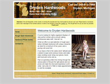 Tablet Screenshot of hardwoodmichigan.com